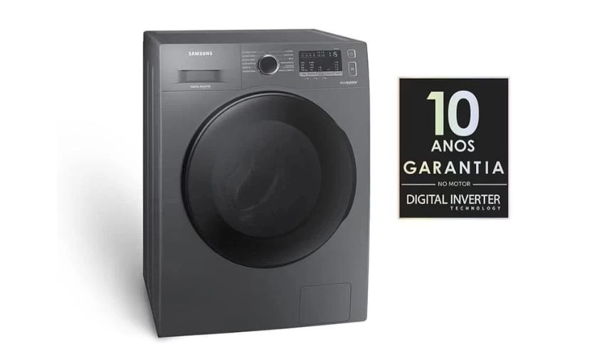 Samsung WD11A: Lava e Seca Premium com Ecobubble™, Air Wash e Motor Digital Inverter